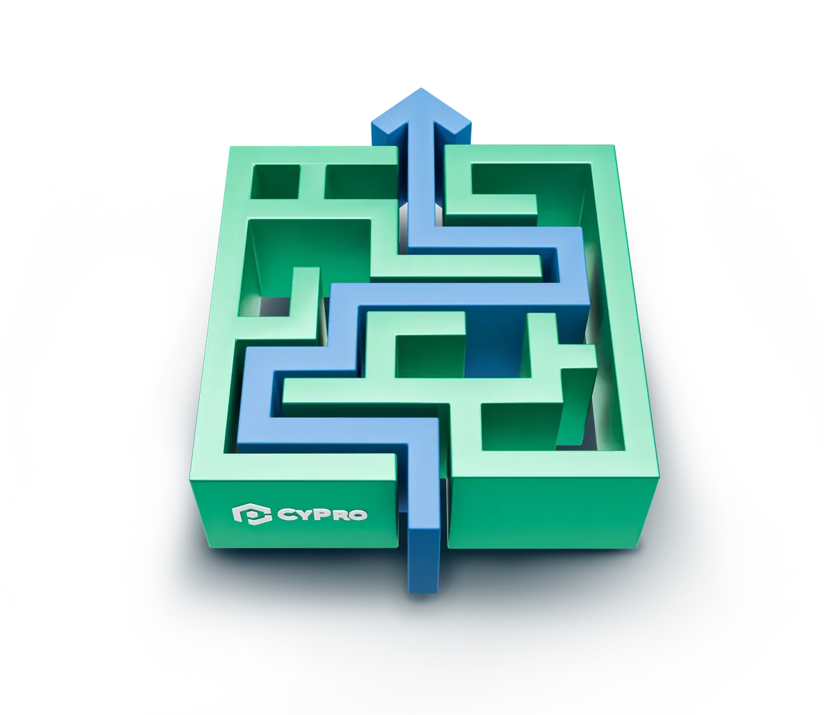 3D illustration of Secure Score benchmarking and the remediation roadmap